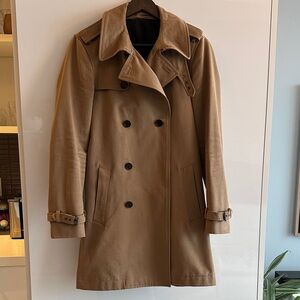 The Kooples Brown Trench Coat
